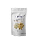 SHROOTS Dried Cauliflower Flakes for Cooking Dehydrated Cauliflower Flakes, Air Dried, Gluten Free, No Added Salt Use for Soup Stir Fry Meal Prep Camping & Emergency Survival Food 100g/3.5 oz