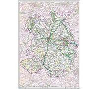 Shropshire County Map-Paper