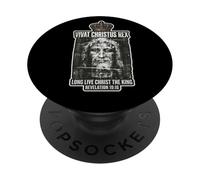 Shroud Of Turin Face of Jesus Christ Catholic PopSockets Adhesive PopGrip