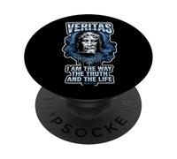 Shroud Of Turin Face of Jesus Christ Catholic PopSockets Adhesive PopGrip