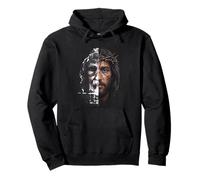 Shroud Of Turin Face of Jesus Christ Catholic Pullover Hoodie