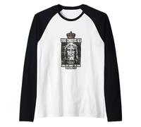 Shroud of Turin Face of Jesus Christ Catholic Raglan Baseball Tee