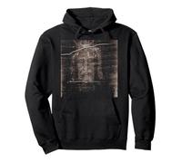 Shroud of Turin Jesus Christ Face Pullover Hoodie