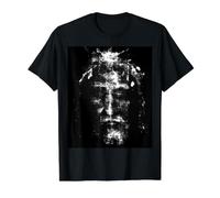 Shroud of Turin Jesus Christ Value Graphic T-Shirt, Men, Black, S