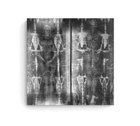 Shroud of Turin Poster Christianity Vintage Art Poster Decorative Painting Canvas Wall Art Living Room Poster Bedroom Painting Wall Art Picture Print Modern Family Room Decor 12 x 12 Inch (30 x 30 cm)