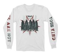 Shrouded Group Back Print Long-Sleeved T-Shirt Slipknot White S