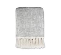 Shruti New - Blankets & Throws - Shruti Designs Throw - Grey Diamond