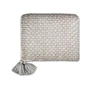 Shruti New - Blankets & Throws - Shruti Designs Throw - Grey Lattice