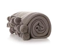 Shruti Original - Blankets & Throws - Blanket - Pom Pom, Donkey, 150x125
