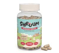 SHRUUM Mushroom Complex High Strength Capsules 3500mg - 120 Vegan Capsules Mushroom Supplement Blend with Lions Mane, Cordyceps, Reishi, Shiitake & Maitake - Natural Energy, Focus & Immune Support