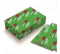 SHSEEN Lawnmower Old Man Wrapping Paper, 19.6 x 27.5 in, 2 Sheets | Lawnmower Old Man design, 19.6 x 27.5 in, 2 sheets, 120gsm folded kraft paper for birthday and Father's Day.