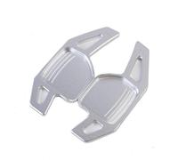 SHSHJJB Car Wheel Paddle Shifter for Audi for A3 A4 A5 A6 A7 A8 S5 Q5 Q7 Car Shifter Paddle Shift Extended Interior(Silver)