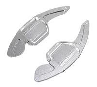 SHSHJJB Car Wheel Paddle Shifter for Audi for A3 A4 A5 A6L A7 A8 Q3 Q5 Q7 TTS S3 S5 S7 S8 S5 RS3 RS6 Car Steering Wheel Shift Paddles(Silver)
