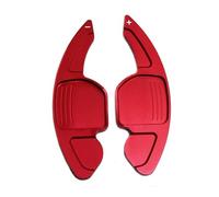 SHSHJJB Car Wheel Paddle Shifter for Audi for TT TTS MK2 8J A5 S5 Coupe A4 B8 A3 8P S3 Q5 A8 R8 Car Paddle Shifter Extension Shift Paddle(Red)