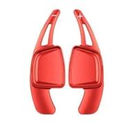 SHSHJJB for Audi for A7/S7 4K A8/S8 D5 A6/S6 C8 2018-2024 Car Steering Wheel Paddle Decoration Shifter Paddle for Car Steering Wheel(Red)