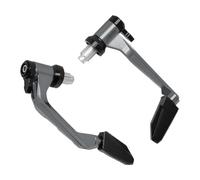 SHSHJJB Motorcycle Handlebar Brake Lever Hand Guard Universal 7/8" 22MM Handlebar Protectors Handguard for Motorcycle Scooter Mountain Bikes Brake Lever Guard Accessories(Titanium)