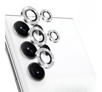 SHSJYA Diamond Eagle Eye Positioning phone Lens Film for Samsung Galaxy S25 / S25Plus / S25Ultra / S25Edge, Easy installation, Anti Fall Anti Scratch Lens Case Protective Film (Silver,for S23Edge)