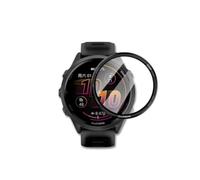 SHSJYA Full Cover 3D Curved Composite Protective Film【3 Pack】 for Garmin Forerunner 570/970, Shatterproof & Anti-Scratch Diamond Screen Protector (for Forerunner 570 42mm)