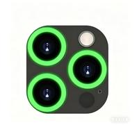SHSJYA phone Lens Protector Compatible with iPhone 15 / 15Plus / 15Pro / 15Pro Max, Glow-in-the-Dark Tempered Glass Lens Cover, Anti-Scratch Ultra Clear Camera Lens Film (green,for iPhone 15Pro Max)