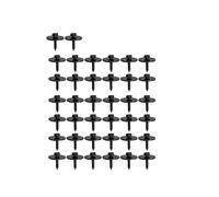 SHSMDM 50pcs Car Trim Clips Car Accessories Undercut Protector Screw for Benz Black