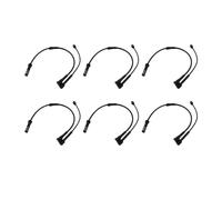 SHSMDM Car Brake Pad Wear Indicators 6 Front Brake Pad Wear Sensors (Replacement 34356865611) for F55 F56 2014-2017