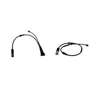SHSMDM Car Brake Pad Wear Indicators Rear Wheel Brake Pad Detection Line 34356865612 Clubman Wear Sensor (34356865611)