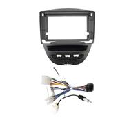 SHSMDM Car Fascia Radio Panel, for Citroen C1 2005-2012 2013 2014 10.1'' Car Frame Fascia Panel Dashboard Mount Kit Installation 2 Din