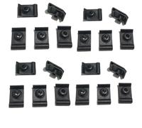 SHSMDM Car Trim Clips, for 20 Fender Bumper, U-Nut, Fixed Fixing Clips, Screw Clamp, Retainer, Body Plastic Clip, Rivet