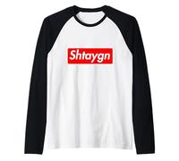 Shtaygn Hebrew School Yeshiva Week Torah Study Jewish Raglan Baseball Tee
