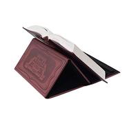 Shtender Designed by Lawrence Judaica, Bookstand, Gemara Stand, Suitable for All Sizes of Books and fits in Your teffilin or Handbag - Colour: Black, Burgundy, Brown, Light Brown, Grey (Burgundy)
