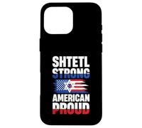 Shtetl Strong American Proud Star Flag Design Case for iPhone 16 Pro Max