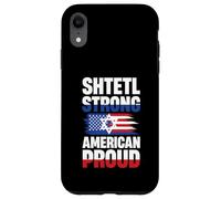Shtetl Strong American Proud Star Flag Design Case for iPhone XR