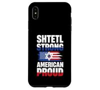 Shtetl Strong American Proud Star Flag Design Case for iPhone XS Max