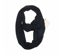 SHTGOI Infinity Scarf Plain Scarf with Hidden Zip Pocket Lightweight Travel Scarf Infinity Circle Scarf Cotton Bandanas Soft Tube Scarf for Women and Girls, black, 180*50cm
