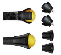 Shu-Ran Golf Ball Picker Upper for Putter,Golf Ball Suction Cup,Back Saver Golf Ball Retriever,Golf Ball Pick Up Grabber for End of Putter Grip (4 Pack Assorted)