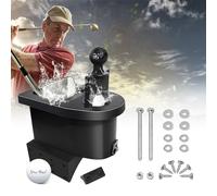Shu-Ran Golf Cart Ball Washer and Club Cleaner Kit for EZGO, Club Car, Yamaha, Advanced EV, Star EV, Universal & Detachable