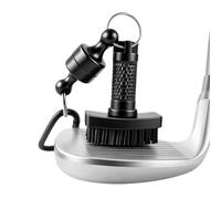 Shu-Ran Mini Golf Club Brush, Magnetic Quick-Release Groove Cleaner, Durable Nylon Bristles, Portable Golf Bag Accessory for Outdoor & Travel