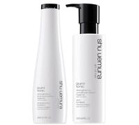 Shu Uemura Art of Hair Izumi Tonic Rice Water Shampoo and Conditioner Routine