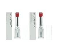 Shu Uemura Rouge Unlimited RD 142 Lipstick 3.4g x 2
