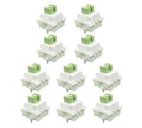 Shuade 10PCS Matcha V2 Linear Switches Iced Matcha Switches 5PinAxis Hot Plug Dustproof For Mechanical Keyboard