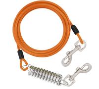 Shuade 300cm Dog Leash With Shock Absorbing Spring Heavy Duty Pet Traction Rope Walking Leash For Small Dogs Escape Proof For Neck