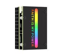Shuade 90 Degree Angled 24pin Color Adapter With 18 Lighting Mode For PC Cable Management And Enhances Airflows Optimization PC Case Cable Organise
