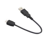 Shuade Computer Mainboard Internal Usb 9pin Male To External Usb A Male Data Extension Cable Extension Cable