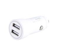 Shuade Double USB Car Charging Adapter 5V3.1A High Current Fast Charging Head With Blue LED Light For Smartphones Tablets Truck SUV Charger