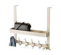 Shuade Drillless Installation Door Hooks Heavy Duty Load Bearing Waterproof Wall Mounted Organizers for Jackets Hats Bathrobes Over The Door Hooks Drilless