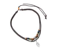 Shuade Handmade Natural Wood Bead Long Chain Necklace Adjustable Length Lightweight Multilayered Jewelry For Everyday Wear Sustainable Wooden Bead Fashion Necklace