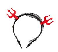 Shuade Ox Horn Halloween Headband For Womens Girls Daily Wearing Halloween Party Fancy Dress Cosplay Hair Accessories Horn Hair Hoop