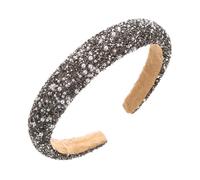 Shuade Shimmering Rhinestones Hairband for Women Comfortable and Stylish Hair Accessory High Skull Headband for Various Outfit