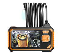 SHUAICJ Industrial Endoscope, Sewer Plumbing Pipe Snake Camera, 4.3in LCD Screen, LED Lights, IP67 Waterproof, 1700Mah Battery, Max 64GB TF Card(10M/32.8FT Cable)
