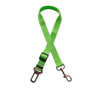 SHUAICJ Pet Rope Pet Dog Cat Car Seat Belt Adjustable Harness Seatbelt Leash for Small Medium Dogs Travel Clip Pet Supplies 13 Colors Pet Traction Rope(Green)